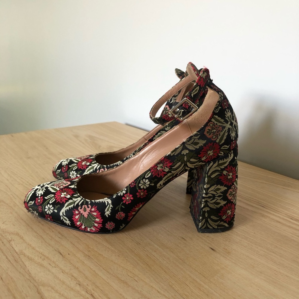 Lewis fabric heels